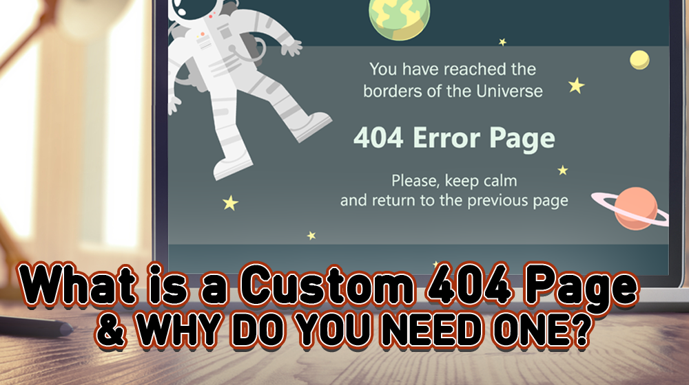 custom 404 page